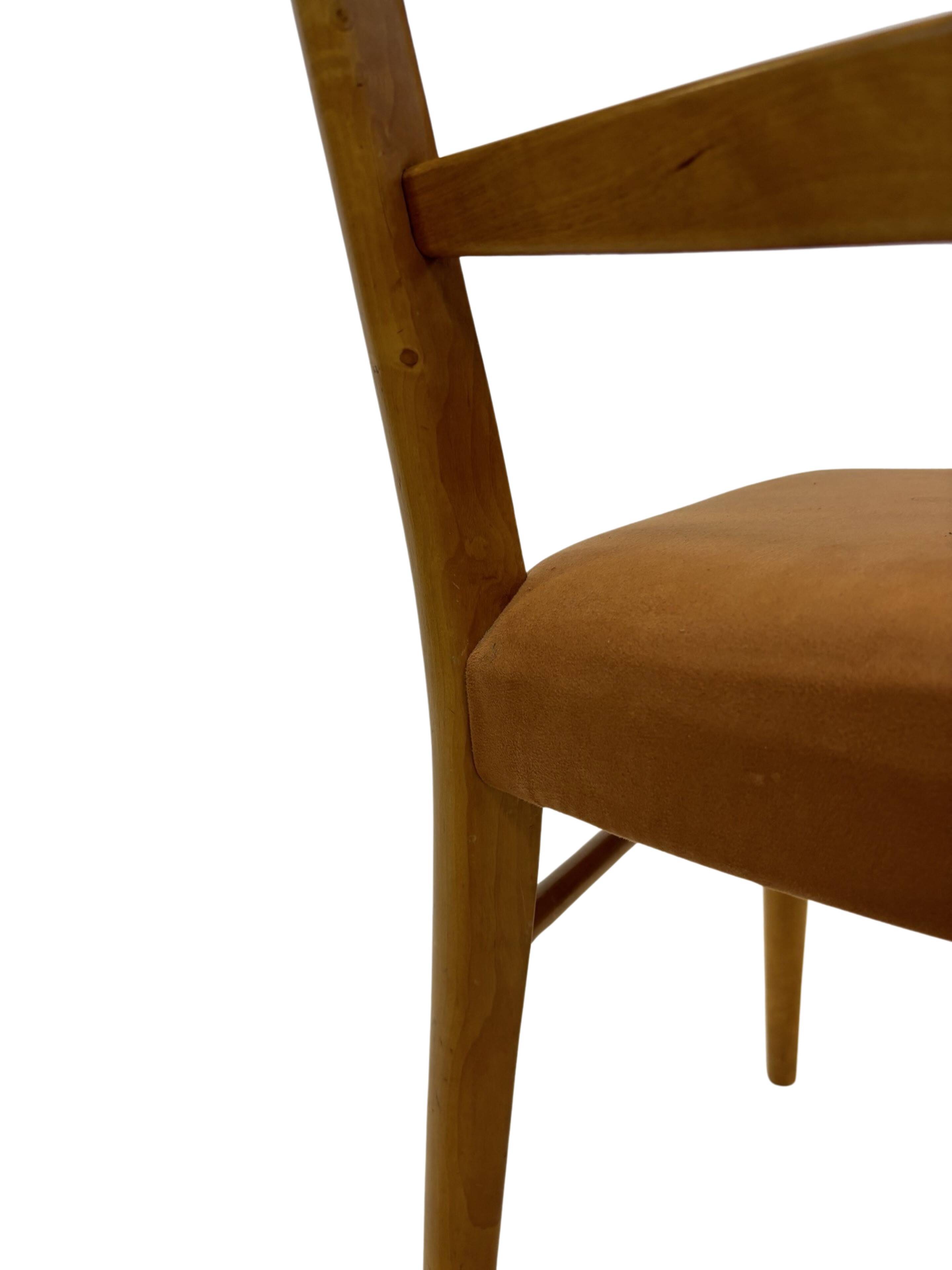 Set of 4 vintage chairs Cees Braakman Pastoe ST09 50's