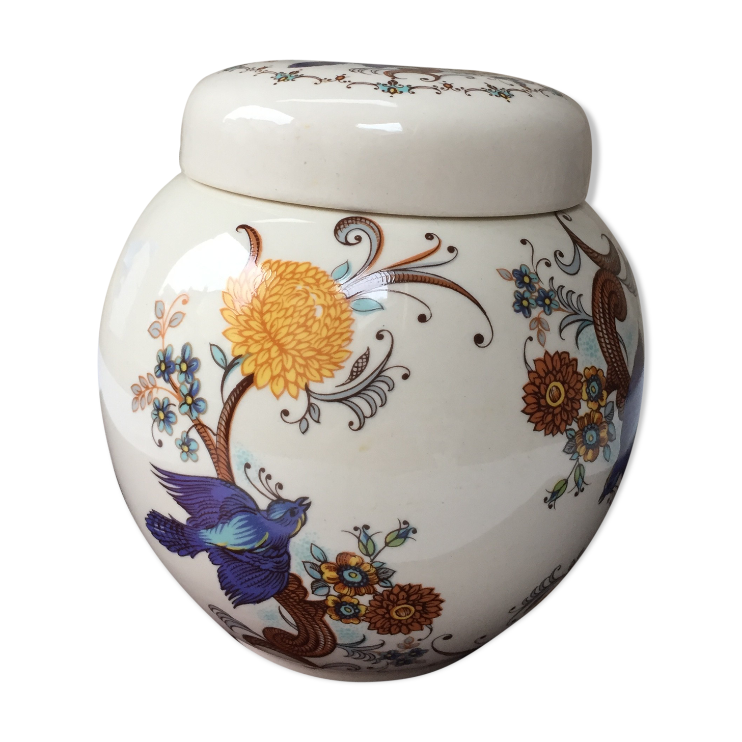 Pot anglais ancien signé Sadler
