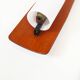 Rare set of wall lamps in teak and opaline glass by Kaiser Leuchten