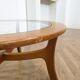 Table basse vintage en chêne