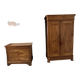 Ensemble mobilier ancien Louis Philippe