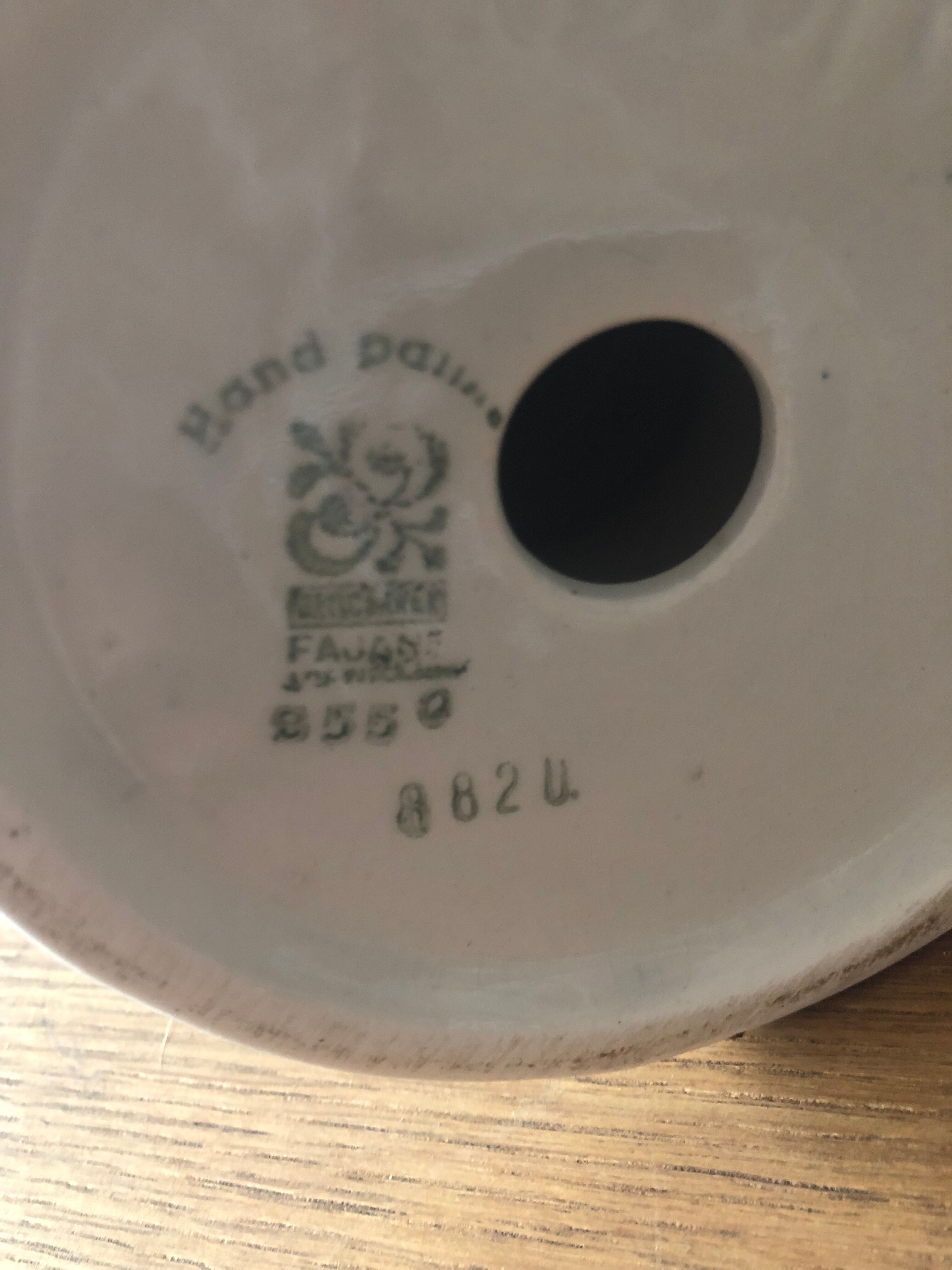 Wloclawek ceramic candle holder