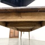 Large XXL Farm Table in Pine – Tapered Legs – L367 cm