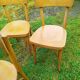 5 Baumann style bentwood bistro chairs