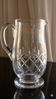Antique crystal water jug