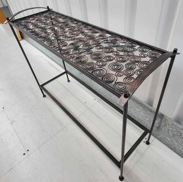 Console fer forgé