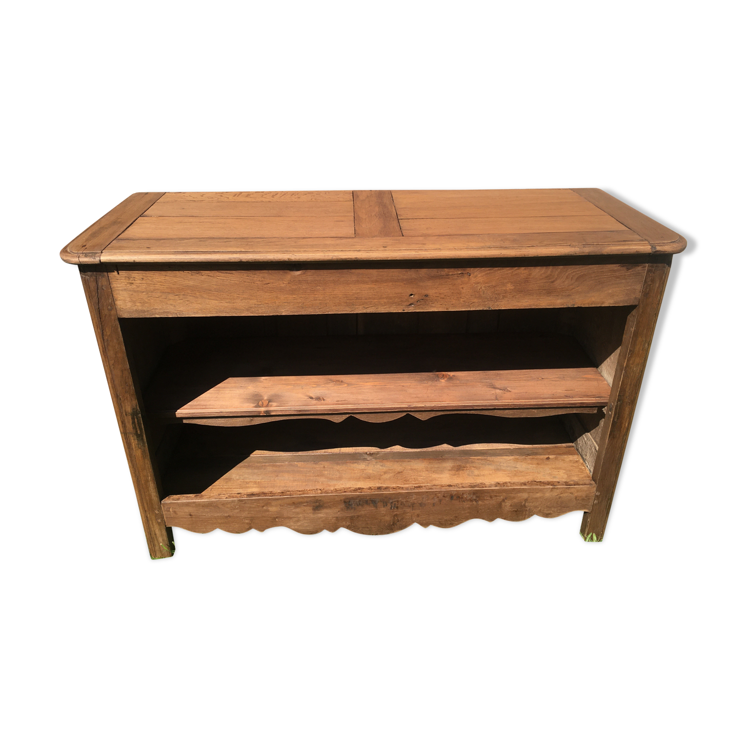 Buffet, open in facade, oak