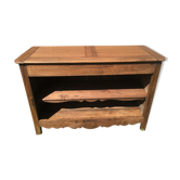 Buffet, open in facade, oak