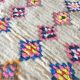 Colorful Moroccan carpet 131 x 96 cm