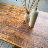 Monastery-style farmhouse table, pine, 210cm