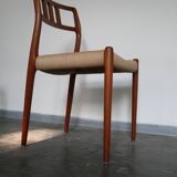 Niels Moller model 79 teak dinning room chairs