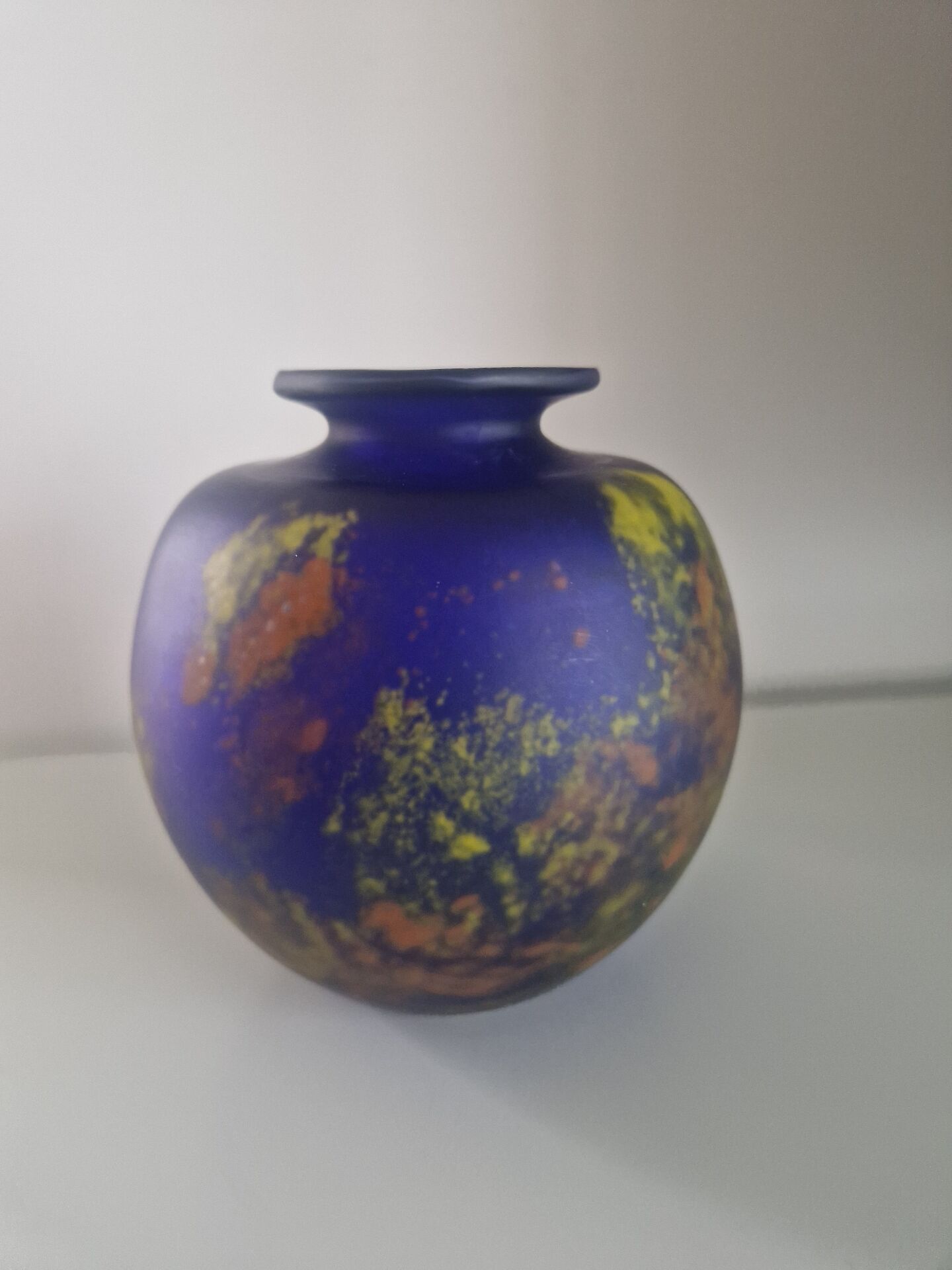 Art Deco round vase DLG Muller