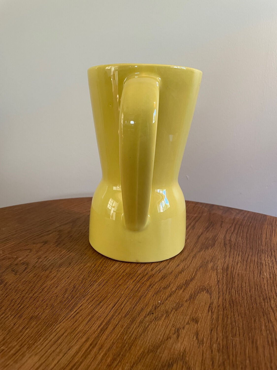 Vintage yellow pitcher Saint Clément 7821 Year 50