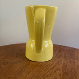 Vintage yellow pitcher Saint Clément 7821 Year 50