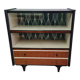 Vintage wooden showcase