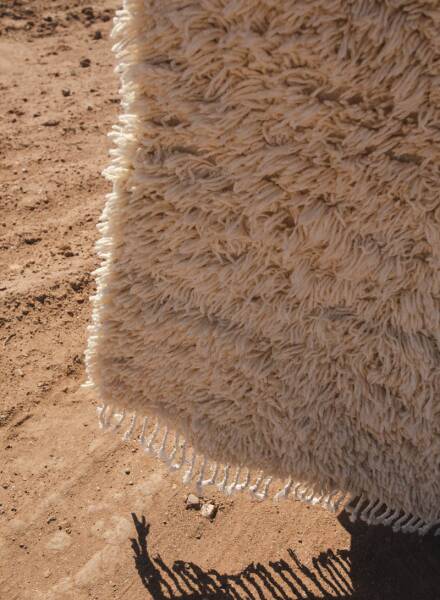 Pre-order fluffy Beni Ouarain runner rug 70×300 cm
