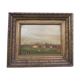 Naif charm painting in XlX frame