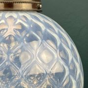 Vintage Blue Murano Sphere Pendant Lamp, Italy, 1970s