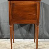 Small Mahogany Living Room Table, Louis XVI Period – Late 18th Century