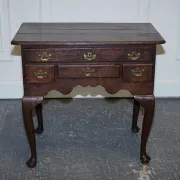 Antique Georgian Oak Desk, 1700s