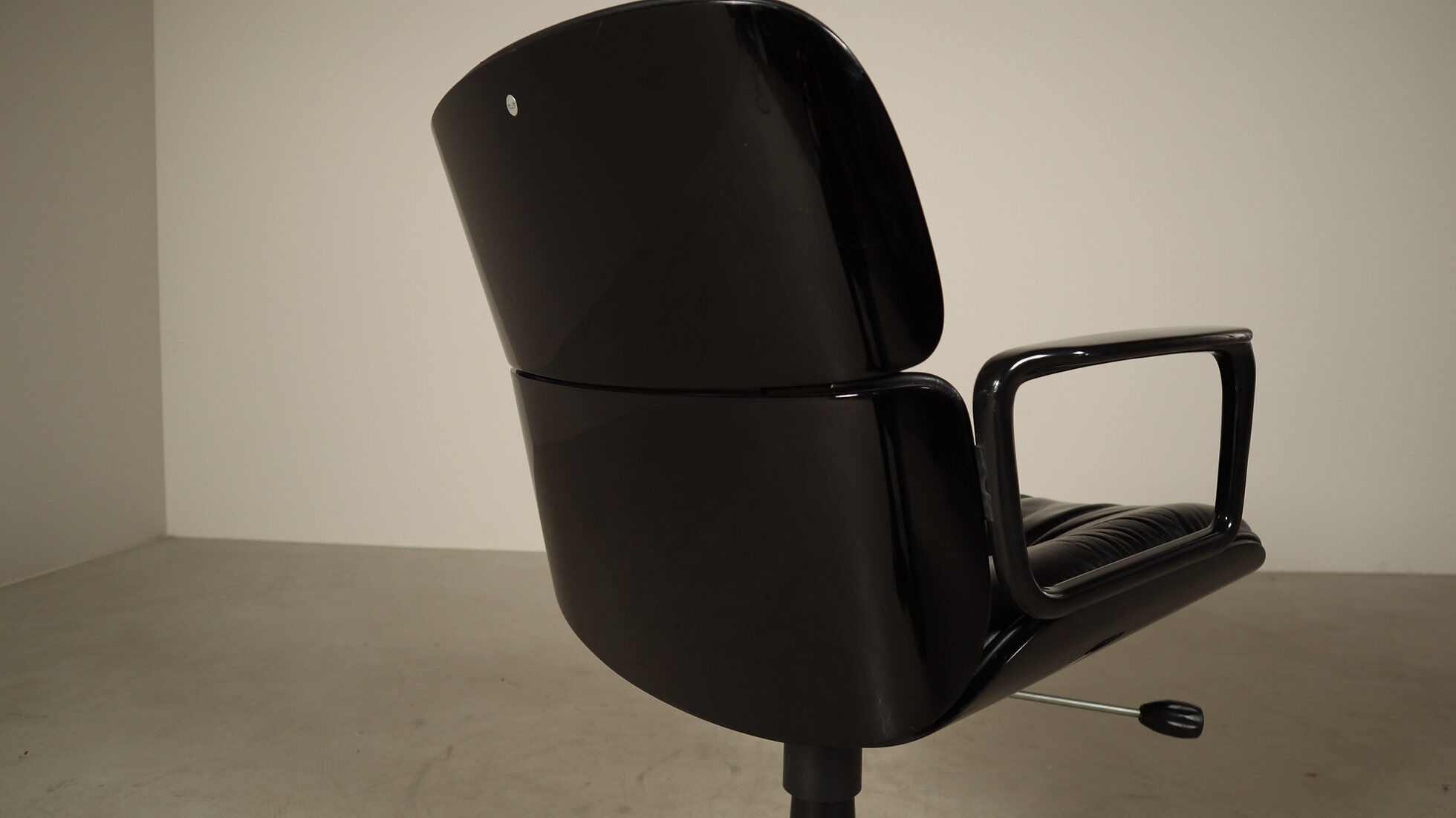 Ennio Fazioli “Parioli” executive office chair for MIM Roma, Italy, 1970s