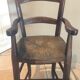 Chaise haute enfant ancienne