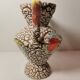 Large vintage vallauris vase volcano lava fat lava