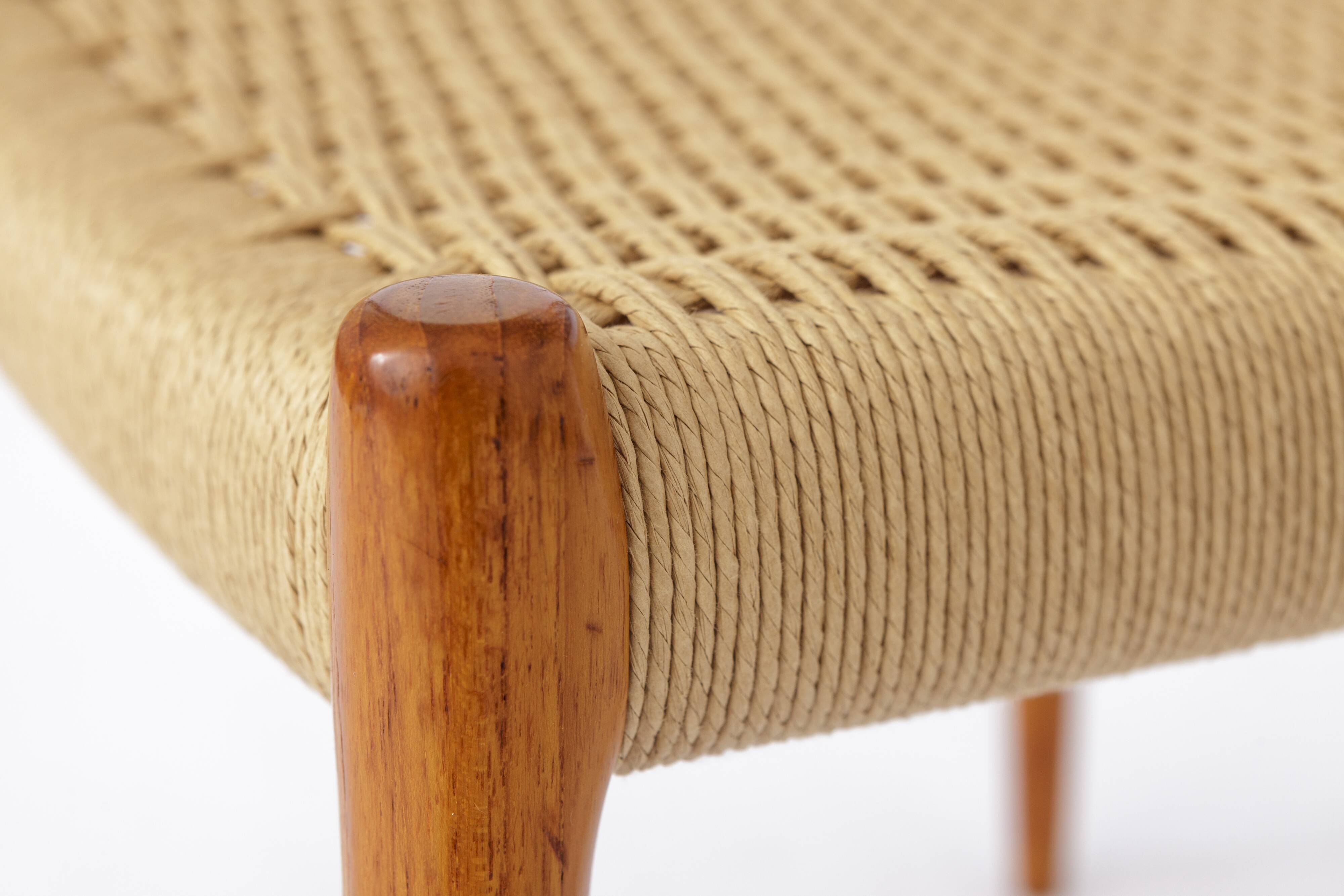 1 of 8 Niels Otto Møller Model 83 Teak Dining Chair (1974) – Danish Modern