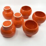 Ceramic bowl/pitcher set • Georges Lanteri for ARP • Circa 70