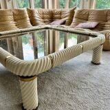 Tommaso Barbi coffee table ceramic 1970