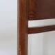 4 modernist cream chairs