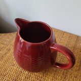Glazed porcelain pitcher