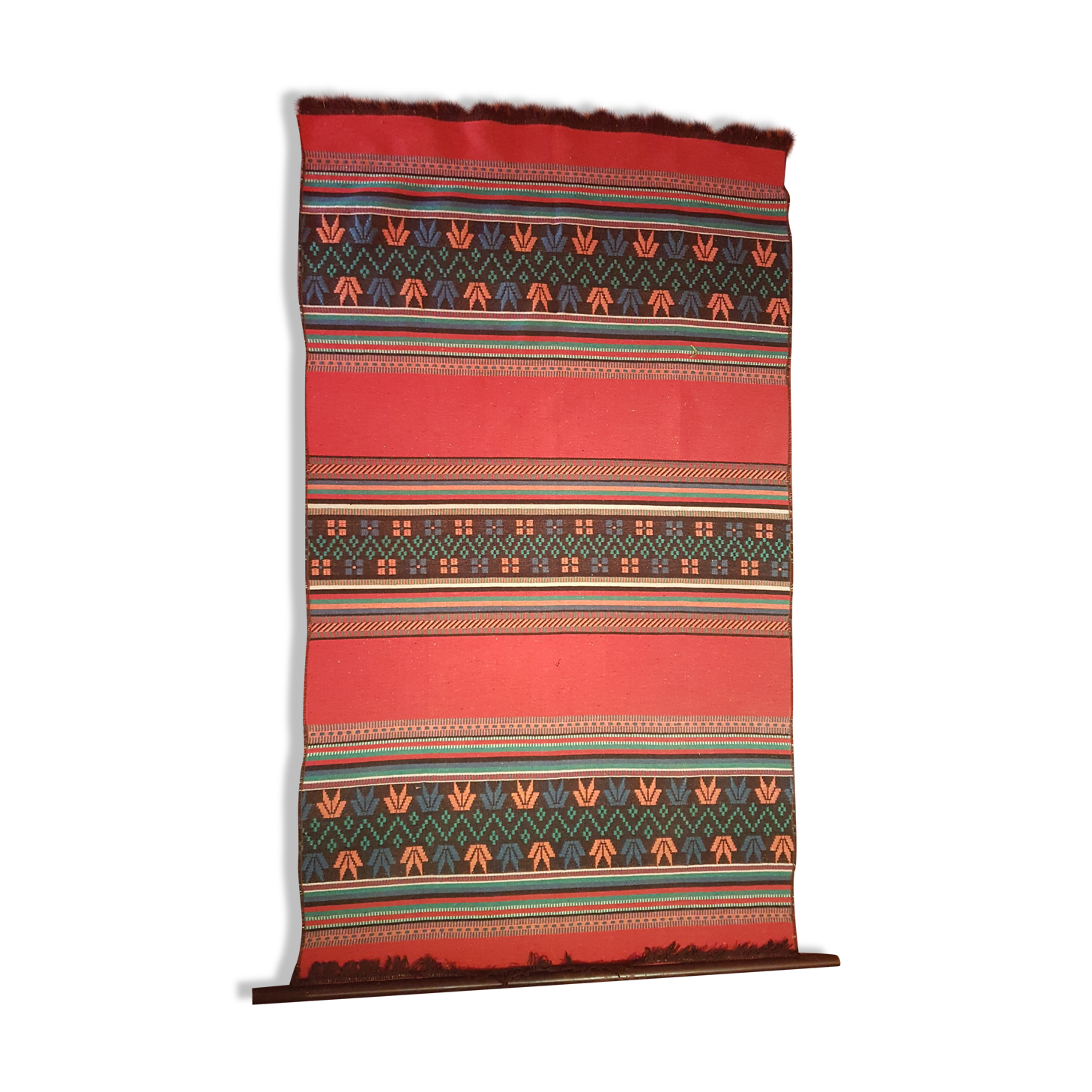 Modern Berber Kilim 215x128