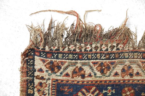 Ancient Persian carpet Shira from the 1880s, 80x120cm.