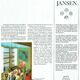 Maison Jansen. Smoked glass furniture for vinyl records. 1970s.