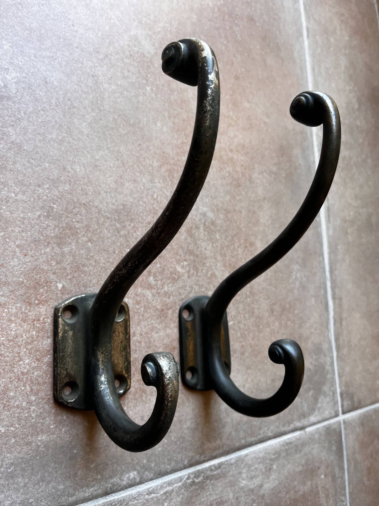 Old coat hooks