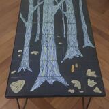 Tiled coffee table from the 60s/70s