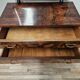 1940s Art Decò sideboard in walnut burl with mirror