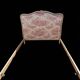 Lit basket in Louis XV style, TOILE DE JOUY tapestry.
