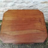Table gueridon desserte art deco en noyer