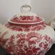 Villeroy & Boch Saar Germany antique red coffee and tea set