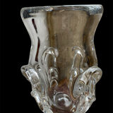 Crystal vase Val Saint Lambert Antonio and Guido Bon 1957