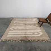 Large Beni Ouarain rug, 280 x 205 cm