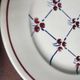 6 assiettes plates Badonviller modèle Normandie