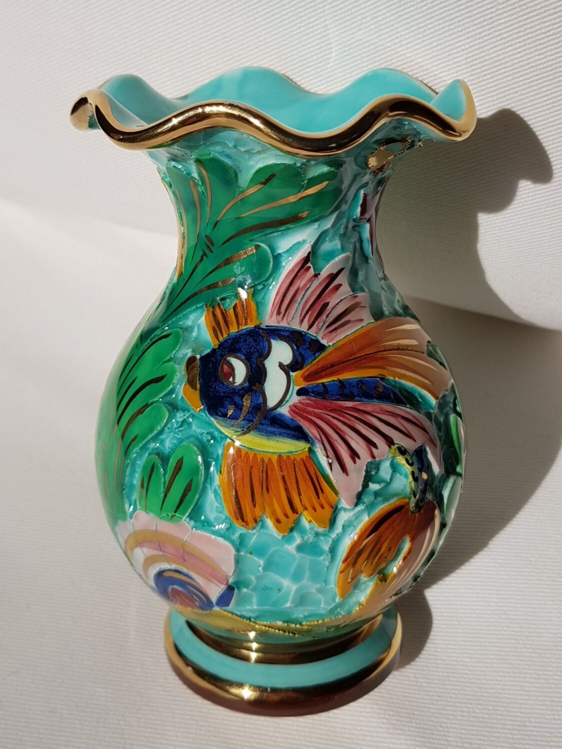 Vase céramique Monaco Cerdazur ca 1950