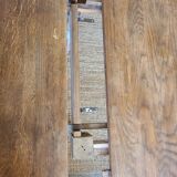 Oval oak extension table