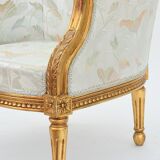 Louis XVI-style shepherdess chair