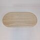 Travertine Coffee or Side Table, Italy 1980s