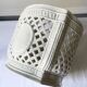 Openwork planter in Italian earthenware