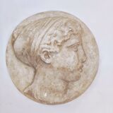 Plaster head Louvre Museum